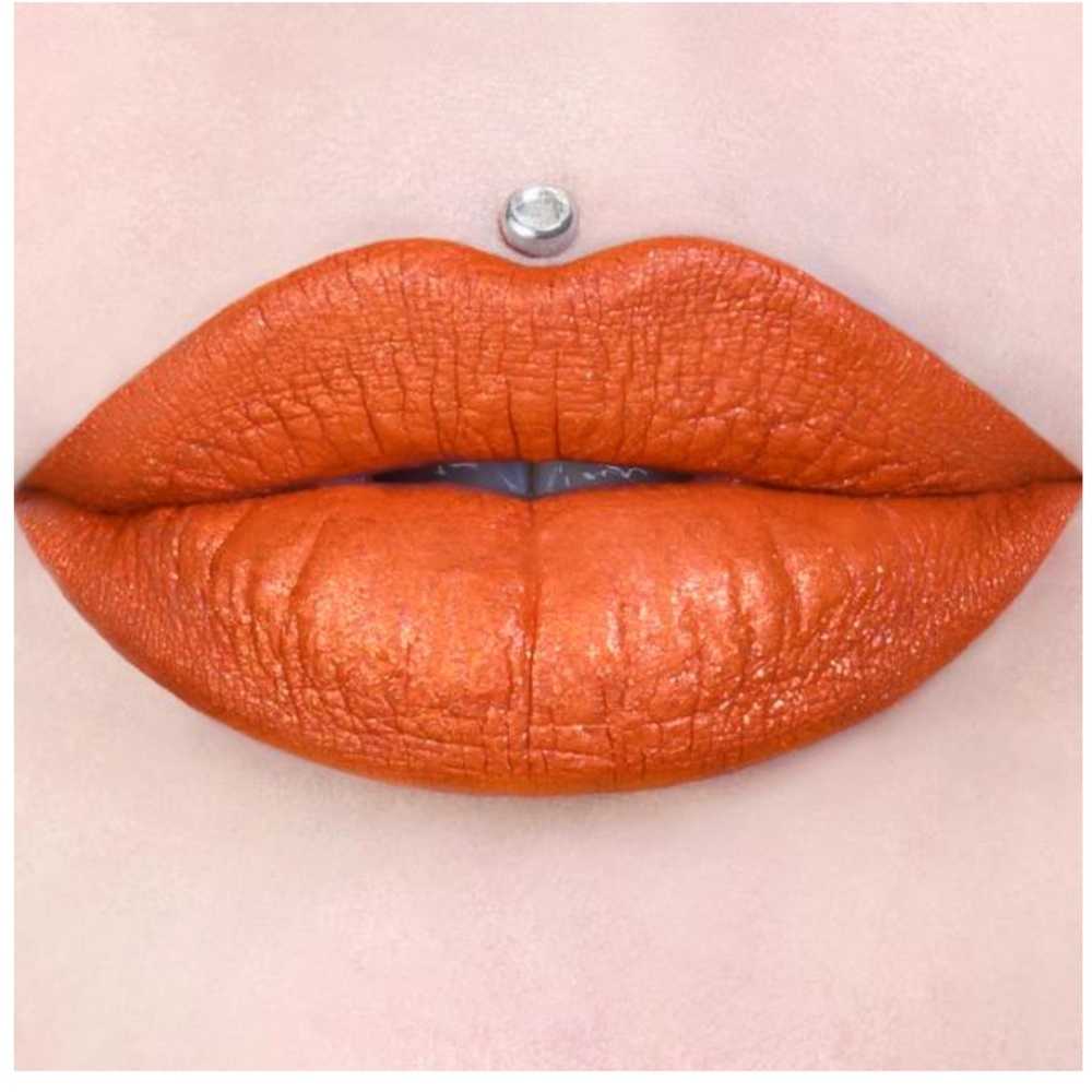 NEW * JEFFREE STAR | Velour Liquid Lipstick Orange